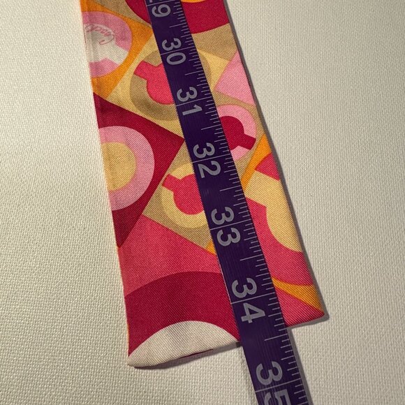 Lot of 5 Coach Silk Skinny Scarves - Picture 12 of 12